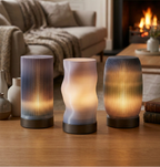 LED-Tischlampe mit Farbverlauf – 3D-gedruckte Designlampe in 3 Formen