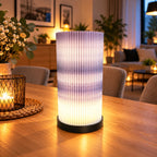 LED-Tischlampe mit Farbverlauf – 3D-gedruckte Designlampe in 3 Formen