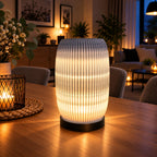 LED-Tischlampe mit Farbverlauf – 3D-gedruckte Designlampe in 3 Formen
