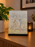 Personalisiertes Lithophane-Bild mit LED – Farbig oder Schwarz-Weiß