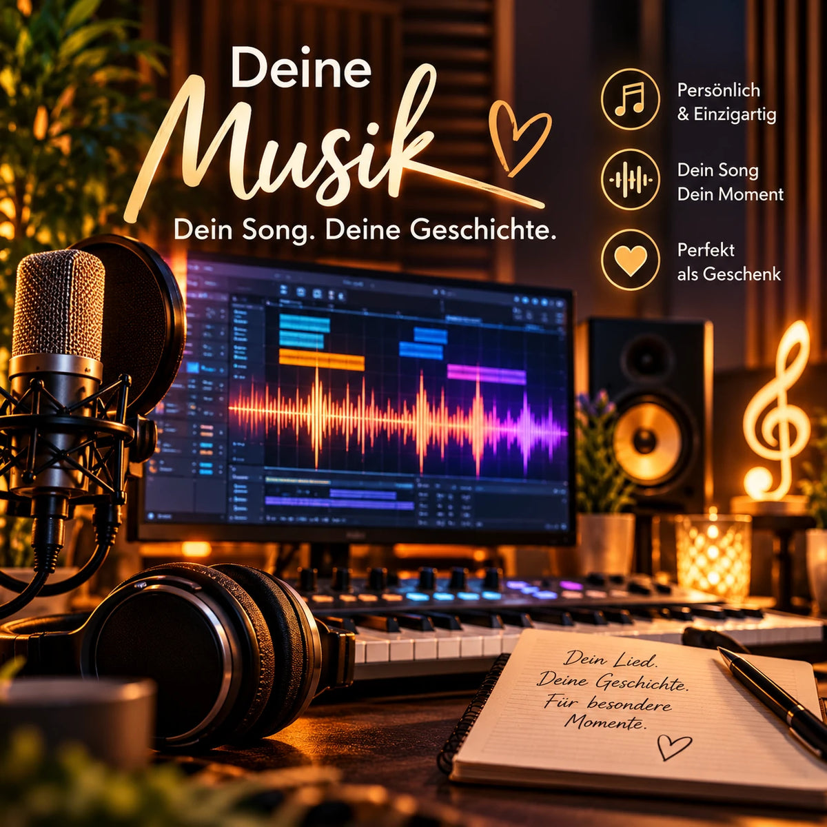 Dein persönlicher Song – personalisiertes Lied
