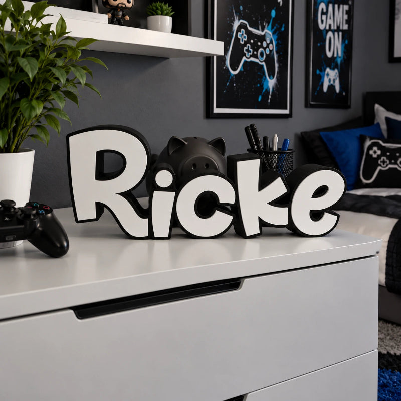 Personalisierte LED-Namenslampe mit RGB