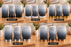 LED-Tischlampe mit Farbverlauf – 3D-gedruckte Designlampe in 3 Formen